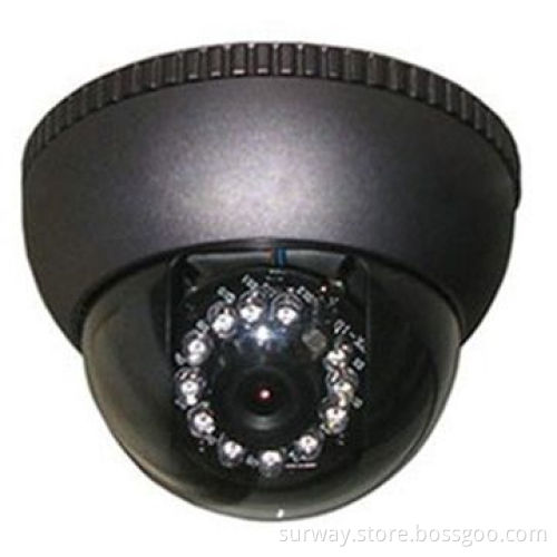 Vandal-proof IR Dome CCTV Camera with Sony 600TVL, 3.6mm Fixed Lens